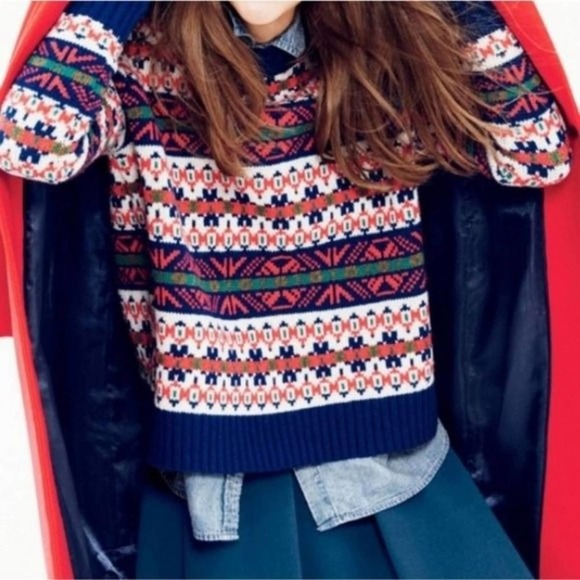 Cozy J Crew Reese Witherspoon Preppy Spring Sweater - Picture 4 of 10